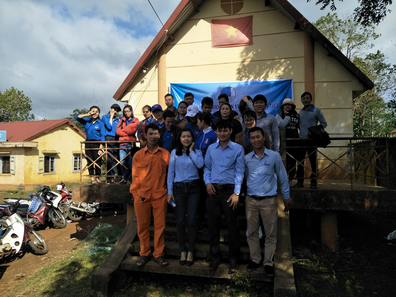 Các ĐVTN tham gia chương trình