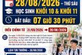 LỊCH TỰU TRƯỜNG NĂM HỌC 2026-2027